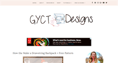 Desktop Screenshot of gyctdesigns.com